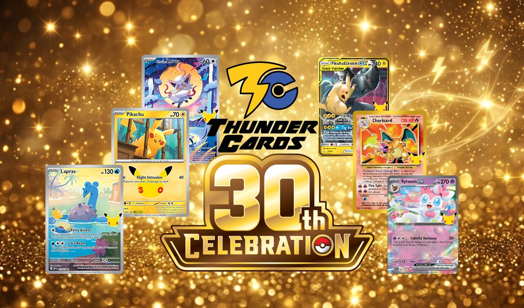 ¡30th Celebration revelado! El set del 30.° aniversario de Pokémon TCG llega en septiembre
