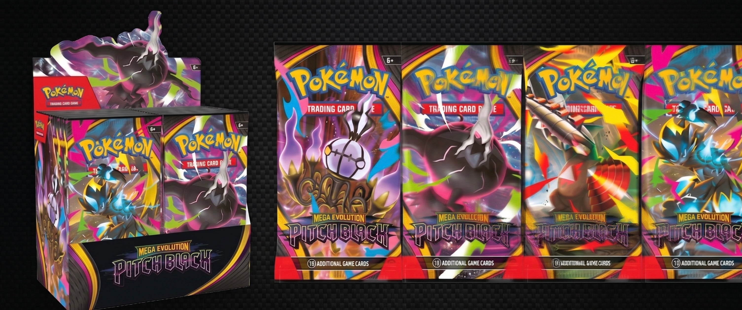 ¡Bombazo en Pokémon TCG! Se revelan en Japón las cartas principales de "Pitch Black"