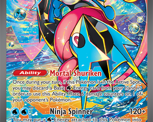 Deck Mega Greninja EX imagen ilustrativa de esta colección en la tienda Thunder Cards