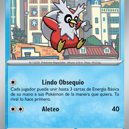 Delibird - 018/086 - ME4: Chaos Rising (CRI) (Carta en Español)