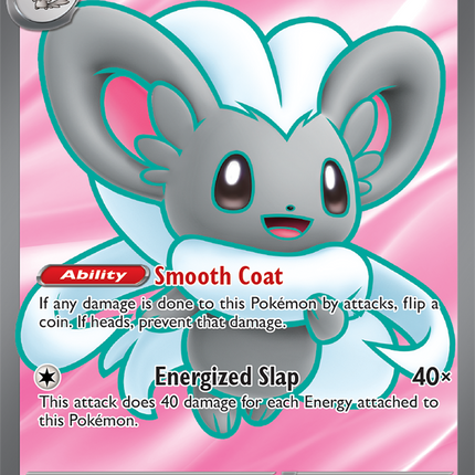 Carta Individual Pokémon Cinccino EX 105/086,Ultra Rara UR, Stage 1 Pokémon 240 HP, set Chaos Rising, Ilustración de 5ban Graphics - Thunder Cards México