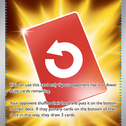 Carta Individual Pokémon Special Red Card Ultra Rara 113/086, set Chaos Rising, Ilustración de Studio Bora Inc. - Thunder Cards México