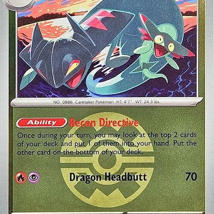 Carta Individual Pokémon Drakloak Quick Ball Pattern 159/217, Stage 1 Pokémon 90 HP, set Ascended Heroes, Ilustración de cochi8i - Thunder Cards México