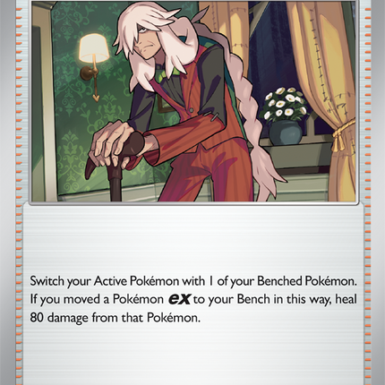 Carta Partidario Pokémon AZ's Tranquility 076/086, set Chaos Rising, Ilustración de GIDORA - Thunder Cards México