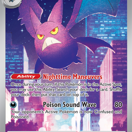 Carta Individual Pokémon Crobat Ilustración Especial 093/086, Stage 2  Pokémon 130 HP, set Chaos Rising, Ilustración de Kazuhisa Uragami - Thunder Cards México