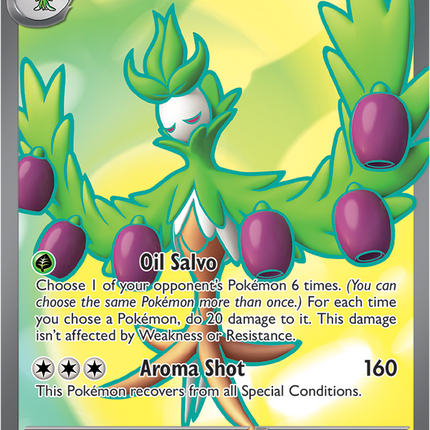 Carta Pokémon Arboliva EX (UR) 207/182 del set Destined Rivals de Pokémon TCG en Thunder Cards