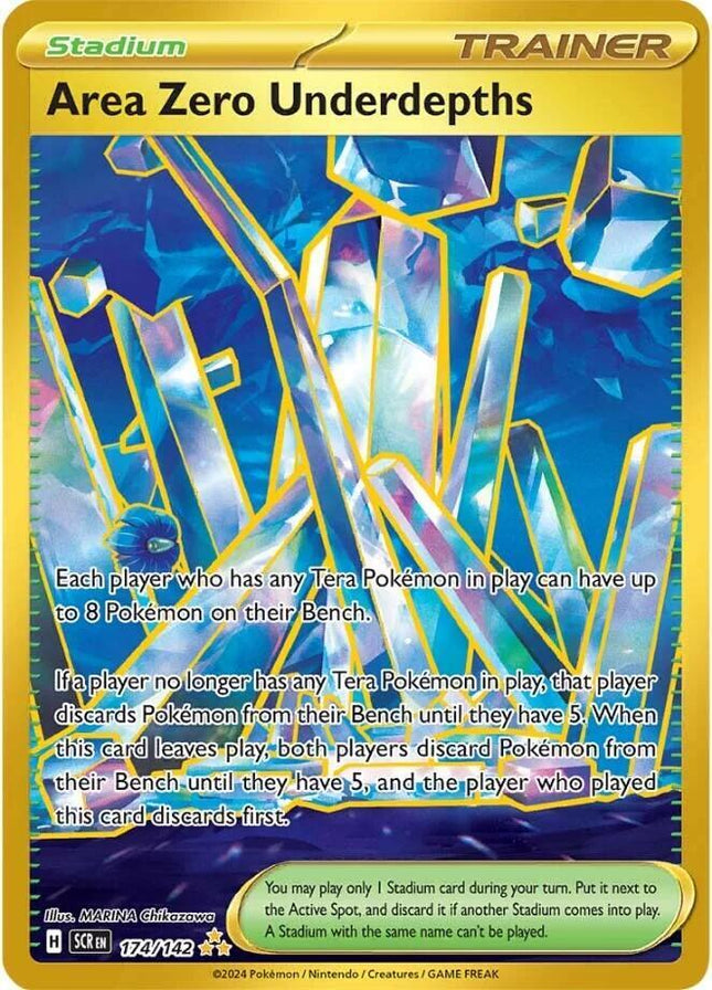Area Zero Underdepths HR - 174/142 - SV07: Stellar Crown (SCR)