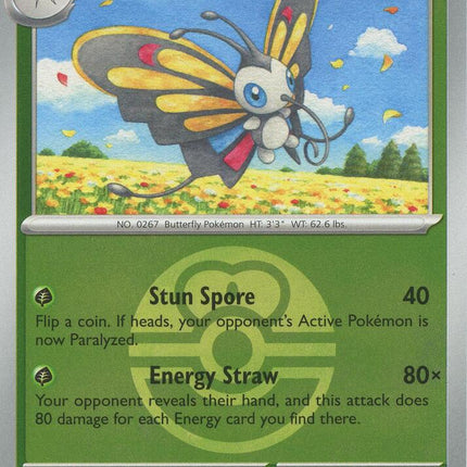 Carta Pokémon Beautifly 013/217 - Ascended Heroes - Thunder Cards