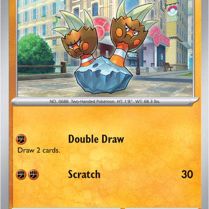 Carta Individual Pokémon Binacle 042/088, BASIC Pokémon 80 HP, set Perfect Order, Ilustración de magimiso - Thunder Cards México