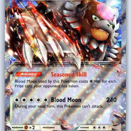 Carta Pokémon Bloodmoon Ursaluna EX SVP Promo 177 del set Scarlet & Violet Promo de Pokémon TCG en Thunder Cards