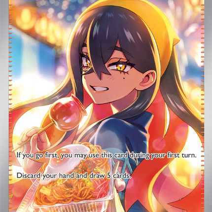 Carta Individual Pokémon 
Carmine Special Illustration  Rare 217/167 Twilight Masquerade, en Thunder Cards México