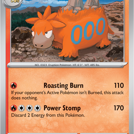 Carta Pokémon Camerupt 028/217 - Ascended Heroes- Thunder Cards 