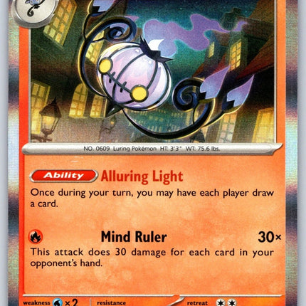 Carta Individual Pokémon Chandelure 038/167, set Twilight Masquerade,  Thunder Cards México, Holo