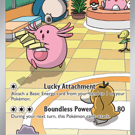Carta Individual Pokémon Chansey Illustration Rare 187/167, set Twilight Masquerade - Thunder Cards México