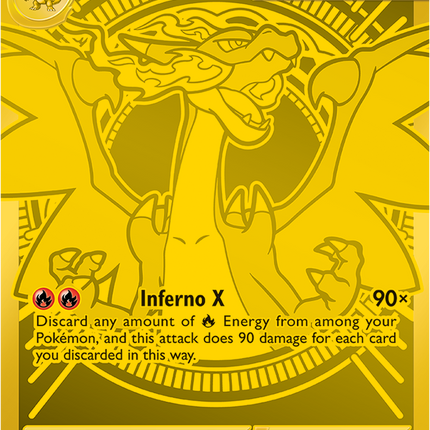Carta Individual Pokémon Mega-Charizard X EX Mega Hyper Rare 130/094, Trainer, set Phantasmal Flames, Ilustración de takuyoa- Thunder Cards México