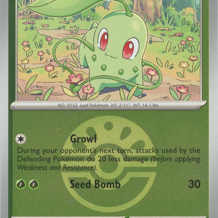 Carta Pokémon Erika's Chikorita 008/217 - Ascended Heroes - Thunder Cards