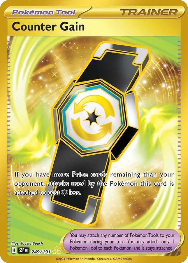 Counter Gain HR - 249/191 - SV08: Surging Sparks (SSP)