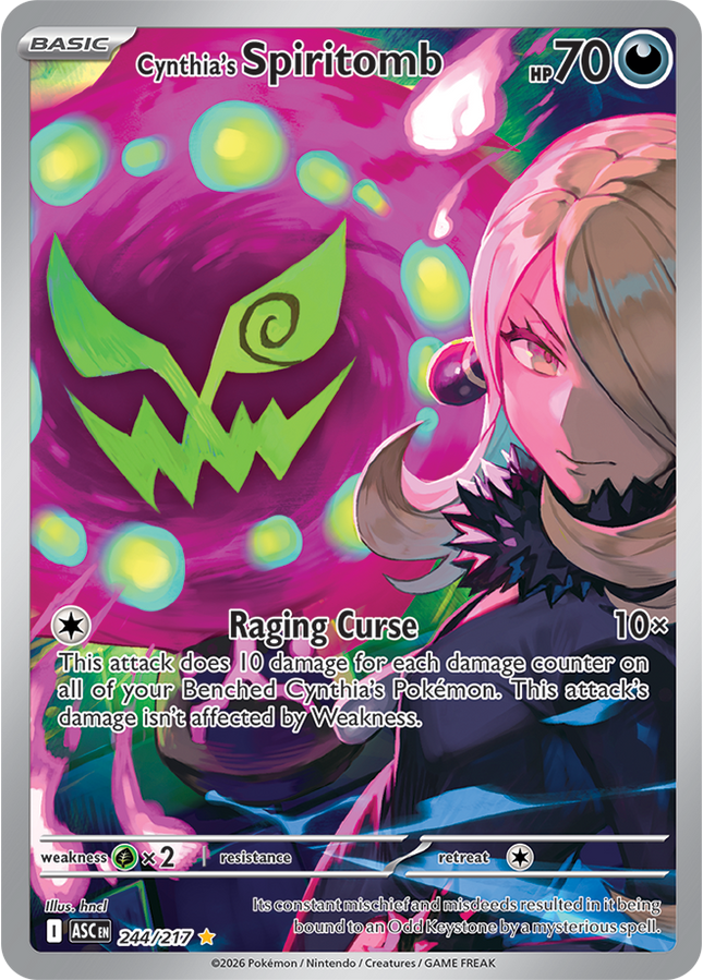 Cynthia's Spiritomb - 244/217 - ME: Ascended Heroes (ASC)