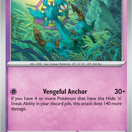 Carta individual Pokémon Dhelmise 039/084, set Pitch Black, en Thunder Cards México