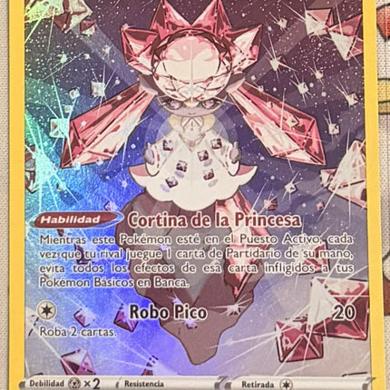 Carta Individual Pokémon Diancie Galarian Gallery  GG13/GG70,  set Crown Zenith - Thunder Cards México