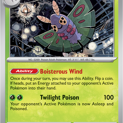 Carta Pokémon Dustox 015/217 - Ascended Heroes - Thunder Cards