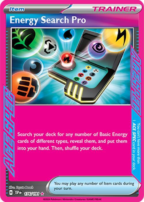 Energy Search Pro -176/191- SV08: Surging Sparks (SSP)