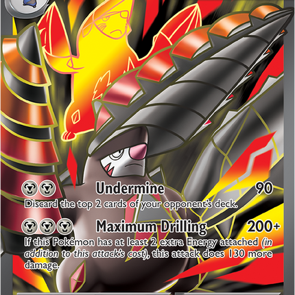 Carta Individual Pokémon TCG Mega Excadrill  EX 103/084, set Pitch Black, en Thunder Cards México