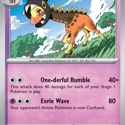 Carta Individual Pokémon Farigiraf 08/167, , set Twilight Masquerade,  Thunder Cards México