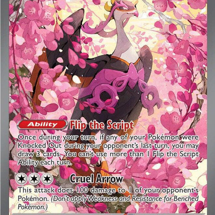 Carta Individual Pokémon Fezandipiti EX 288/217 , BASIC Pokémon 210 HP, set Ascended Heroes, Ilustración de SIE NANAHARA - Thunder Cards México