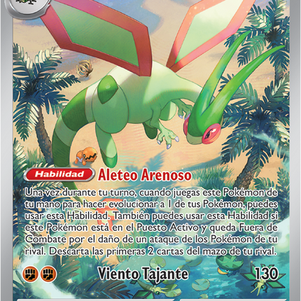 Carta Individual Pokémon Flygon Illustration Rare 101/167, Trainer, set Phantasmal Flames - Thunder Cards México, carta en Español