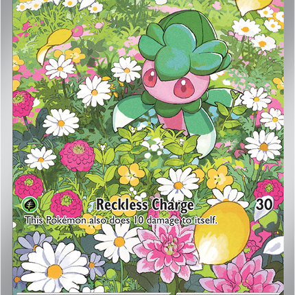 Carta individual Fomantis 085/084, set Pitch Black, en Thunder Cards México Illustration Rare 