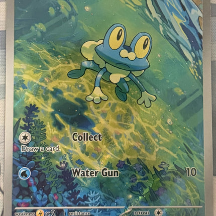Carta Individual Pokémon Froakie Ilustración Especial Real  088/086, BASIC Pokémon 70 HP, set Chaos Rising, Ilustración de Susumu Maeya - Thunder Cards México