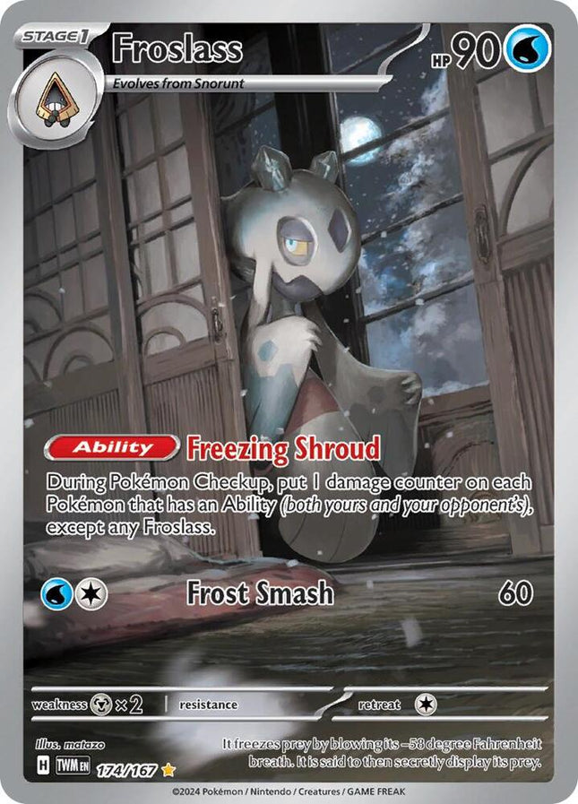 Froslass - 174/167 IR- SV06: Twilight Masquerade (TWM)