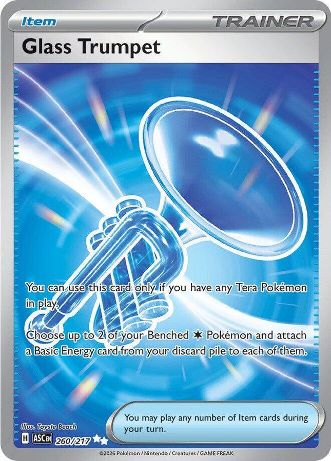 Glass Trumpet FA - 260/217 - ME: Ascended Heroes (ASC)