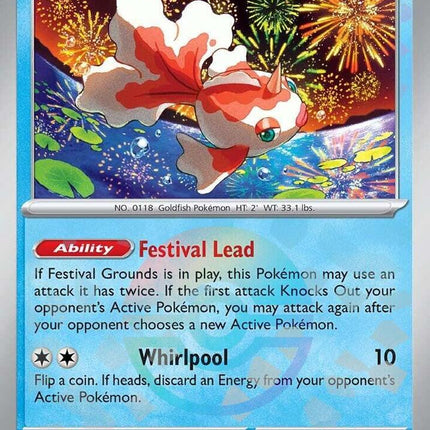 Carta Pokémon Goldeen  020/131 del set Prismatic Evolutions TCG en Thunder Cards Pokeball