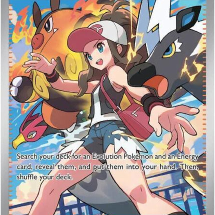 Carta Individual Pokémon Trainer Hilda Special Illustration Rare (SIR) 171/086, Supporter Trainer, set S&V: White Flare, Ilustración de Naoki Saito- Thunder Cards México