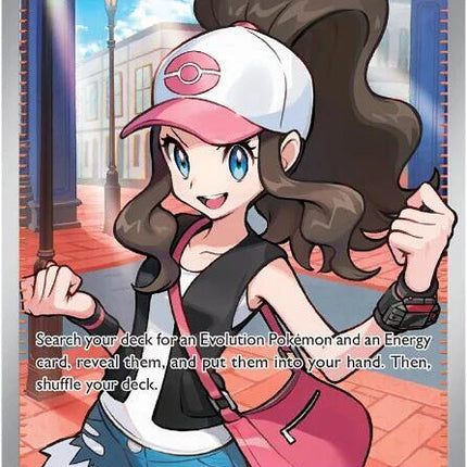 Carta Individual Pokémon Trainer Hilda 164/086, Supporter Trainer, set S&V: White Flare, Ilustración de yuu- Thunder Cards México