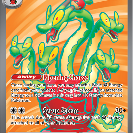 Carta Pokémon Hydrapple EX Ultra Rare (UR) 156/142 del set Stellar Crown de Pokémon TCG en Thunder Cards
