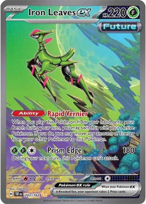 Iron Leaves EX SIR- 203/162 - SV05: Temporal Forces (TEF)