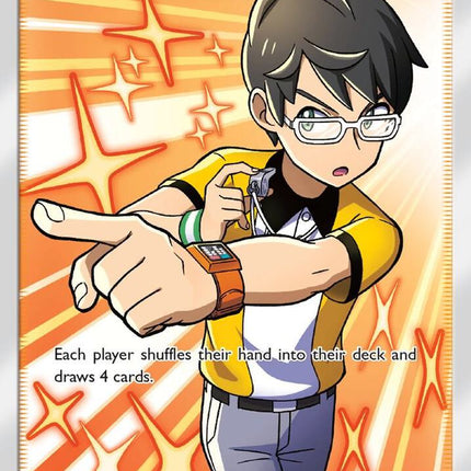 Carta Individual Pokémon Judge 209/214, Supporter Trainer, set Lost Thunder Sun & Moon , Ilustración de Sonosuke Sakuma- Thunder Cards México