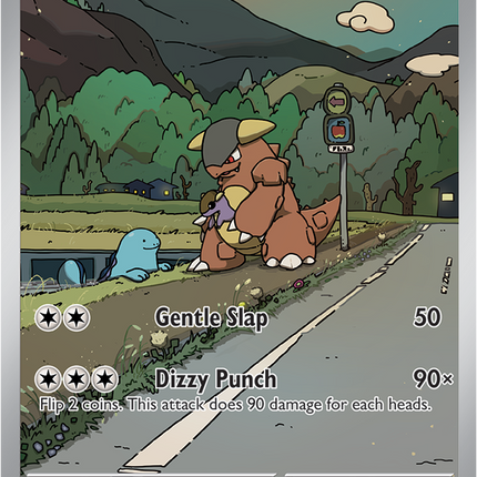 Carta Pokémon Kangaskhan (IR) 204/182 del set Destined Rivals de Pokémon TCG en Thunder Cards