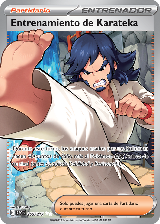 Entrenamiento de Karateka FA -255/217- ME: Ascended Heroes (ASC) ESPAÑOL
