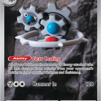 Carta Pokémon Klinklang (IR) 141/086 del set Black Bolt de Pokémon TCG en Thunder Cards