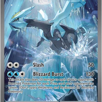 Carta Pokémon Kyurem EX (SIR) 165/086 del set Black Bolt de Pokémon TCG en Thunder Cards