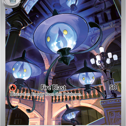 Carta Pokémon Lampent (IR) 102/086 del set White Flare de Pokémon TCG en Thunder Cards