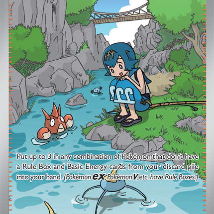 Carta Individual Pokémon 
Lana's Aid Special Illustration  Rare 219/167 Twilight Masquerade, en Thunder Cards México