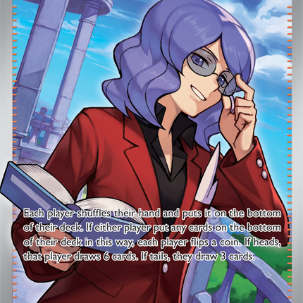 Carta Individual Pokémon 
Lucian Ultra Rare 208/167 Twilight Masquerade en Thunder Cards México