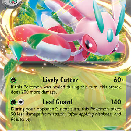 Carta individual Pokémon Lurantis EX 004/084, set Pitch Black, en Thunder Cards México