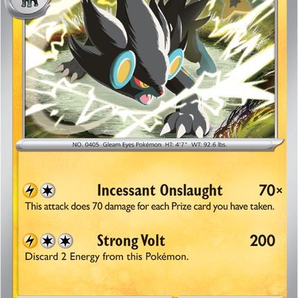 Carta Individual Pokémon Luxray 028/088, Stage 2 Pokémon 150 HP, set Perfect Order, Ilustración de Taiga Kasai - Thunder Cards México