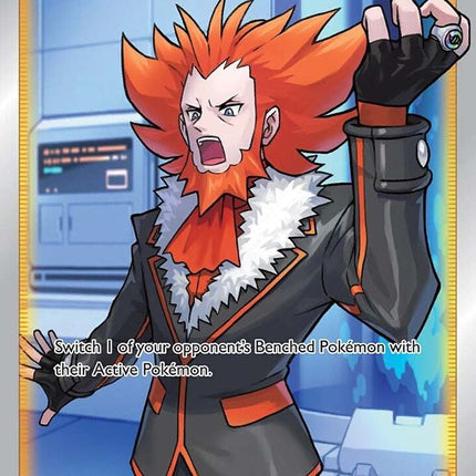 Carta Individual Pokémon Trainer Boss's Orders (Lysandre) TG24/TG30, Supporter Trainer, Ilustración de NC Empire - Thunder Cards México